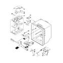 Whirlpool GI7FVCXXB01 refrigerator liner parts diagram
