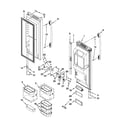 Whirlpool GI7FVCXXB01 refrigerator door parts diagram