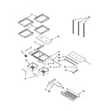 Whirlpool GI7FVCXXB01 shelf parts diagram