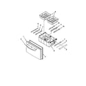 Whirlpool GI7FVCXXB01 freezer door parts diagram