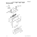 KitchenAid KUDL15FXBL5 door and panel parts diagram