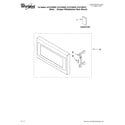 Whirlpool GT4175SPB3 door parts diagram