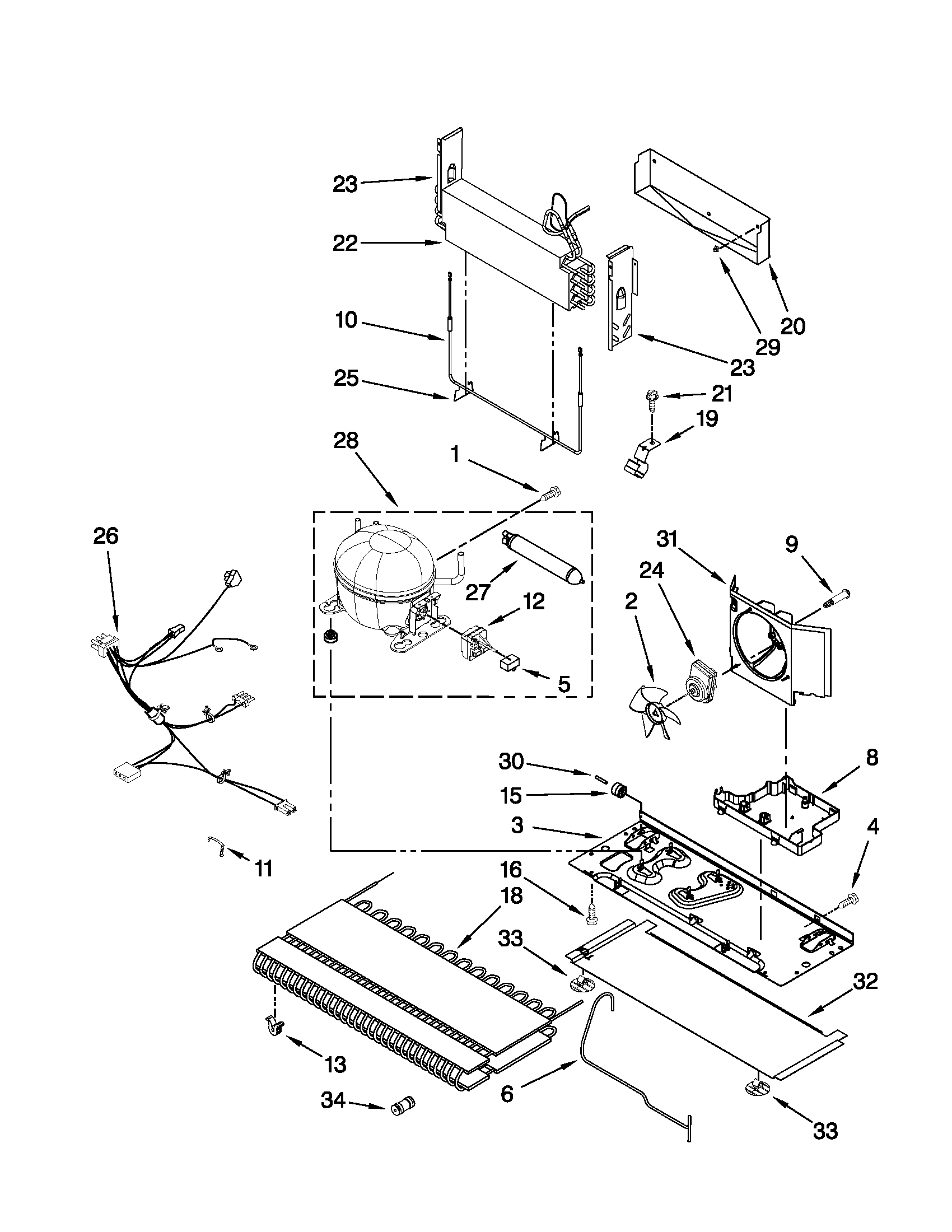Maytag MFI2670XEB6 unit parts diagram