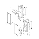 Whirlpool GI6SDRXXY07 refrigerator door parts diagram
