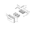 Whirlpool GI6SDRXXY07 freezer door parts diagram