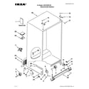 Ikea ISC23CDEXY02 cabinet parts diagram