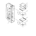 Ikea ISC23CDEXY02 freezer liner parts diagram