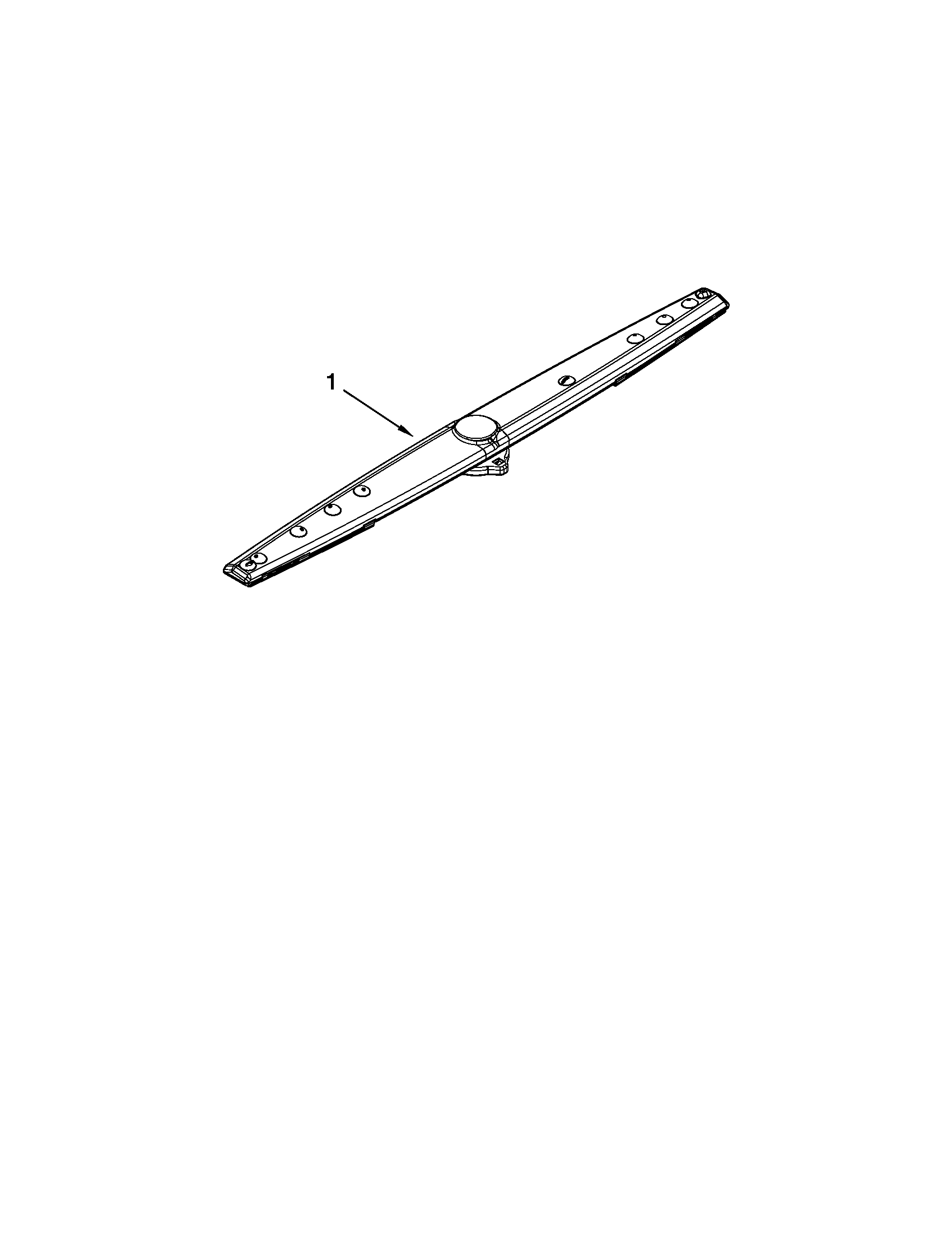 Whirlpool WDF730PAYB2 lower washarm parts diagram