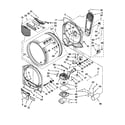 Whirlpool WGD8600YW1 bulkhead parts diagram
