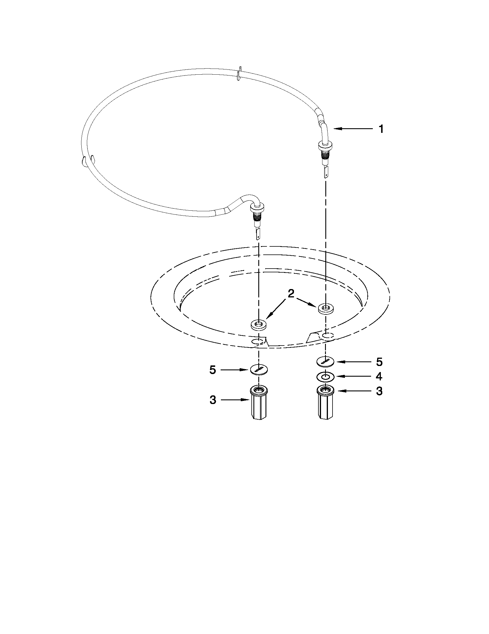 Jenn-Air JDB8700AWP0 heater parts diagram