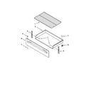 Inglis IVE30100 drawer & broiler parts diagram