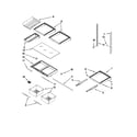 Whirlpool GI5FVAXVL01 shelf parts diagram