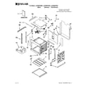Jenn-Air JJW3830WR00 upper oven parts diagram