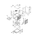 Jenn-Air JJW3830WR00 lower oven parts diagram