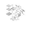 Jenn-Air JJW2827WB00 internal oven parts diagram
