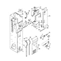 KitchenAid KSSC36QTS05 freezer liner and air flow parts diagram