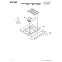 Maytag MGR8775AS0 cooktop parts diagram