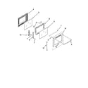 Maytag MGR8775AS0 door parts diagram