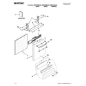 Maytag MDB7759SAW0 door and panel parts diagram