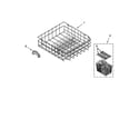 Maytag MDB7759SAW0 lower rack parts diagram
