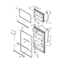 Whirlpool W8TXNGFWT01 door parts diagram