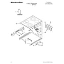 KitchenAid KESK901SSS08 cooktop parts diagram