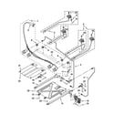 Maytag MGR7661WB4 manifold parts diagram