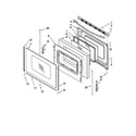 Maytag MGR7661WB4 door parts diagram