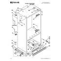 Jenn-Air JF42NXFXDW02 cabinet parts diagram