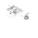 KitchenAid YKCMS1555RWH1 base plate parts diagram