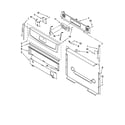 Amana AGR5844VDD4 control panel parts diagram