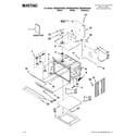 Maytag MEW9530AB00 oven parts diagram