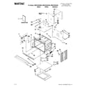 Maytag MEW7630AW00 lower oven parts diagram