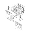 KitchenAid KGRS208XSS0 door parts diagram