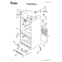 Whirlpool GX5FHTXVY08 cabinet parts diagram