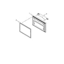 Whirlpool GX5FHTXVY08 freezer door parts diagram