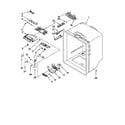Whirlpool GX5FHTXVY08 refrigerator liner parts diagram