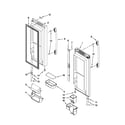 Whirlpool GX5FHTXVY08 refrigerator door parts diagram
