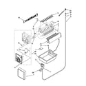Whirlpool GX5FHTXVY08 icemaker parts diagram