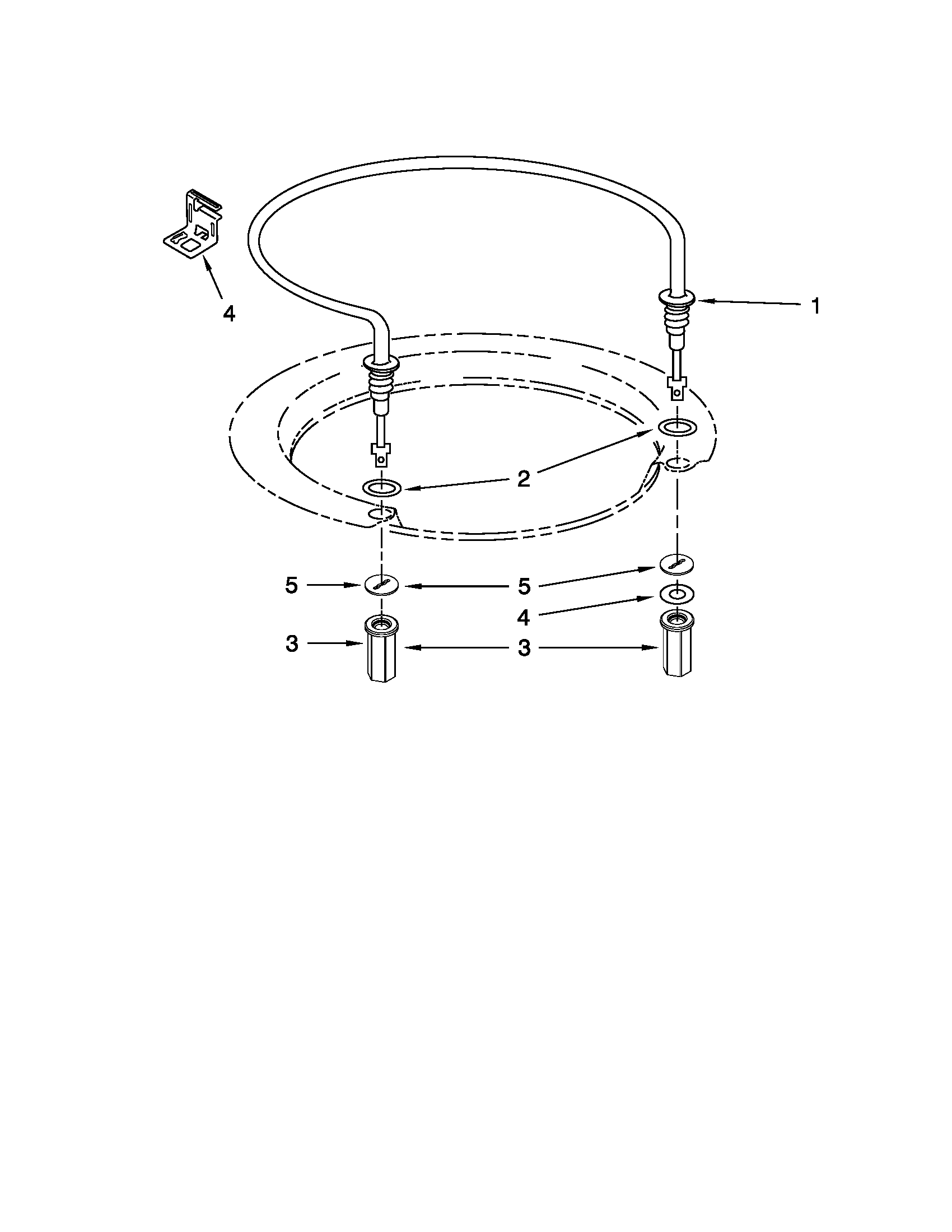 Whirlpool WDT710PAYB2 heater parts diagram