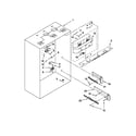 KitchenAid KBLO36FTX05 refrigerator liner parts diagram