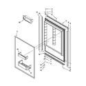 KitchenAid KBLO36FTX05 refrigerator door parts diagram