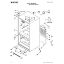 Maytag MFF2258VEM7 cabinet parts diagram