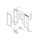 Maytag MFF2258VEM7 refrigerator door parts diagram