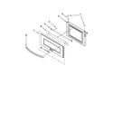 Jenn-Air JMW2330WB01 microwave door parts diagram