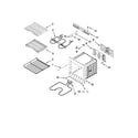 Jenn-Air JMW2430WB01 internal oven parts diagram