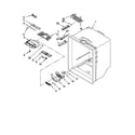 Whirlpool GX5FHTXVB06 refrigerator liner parts diagram