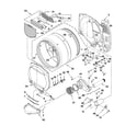 Whirlpool WGD9450WL1 bulkhead parts diagram