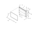 Whirlpool WRT3L9SZYB00 freezer door parts diagram