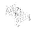 KitchenAid KGRS505XBL03 control panel parts diagram